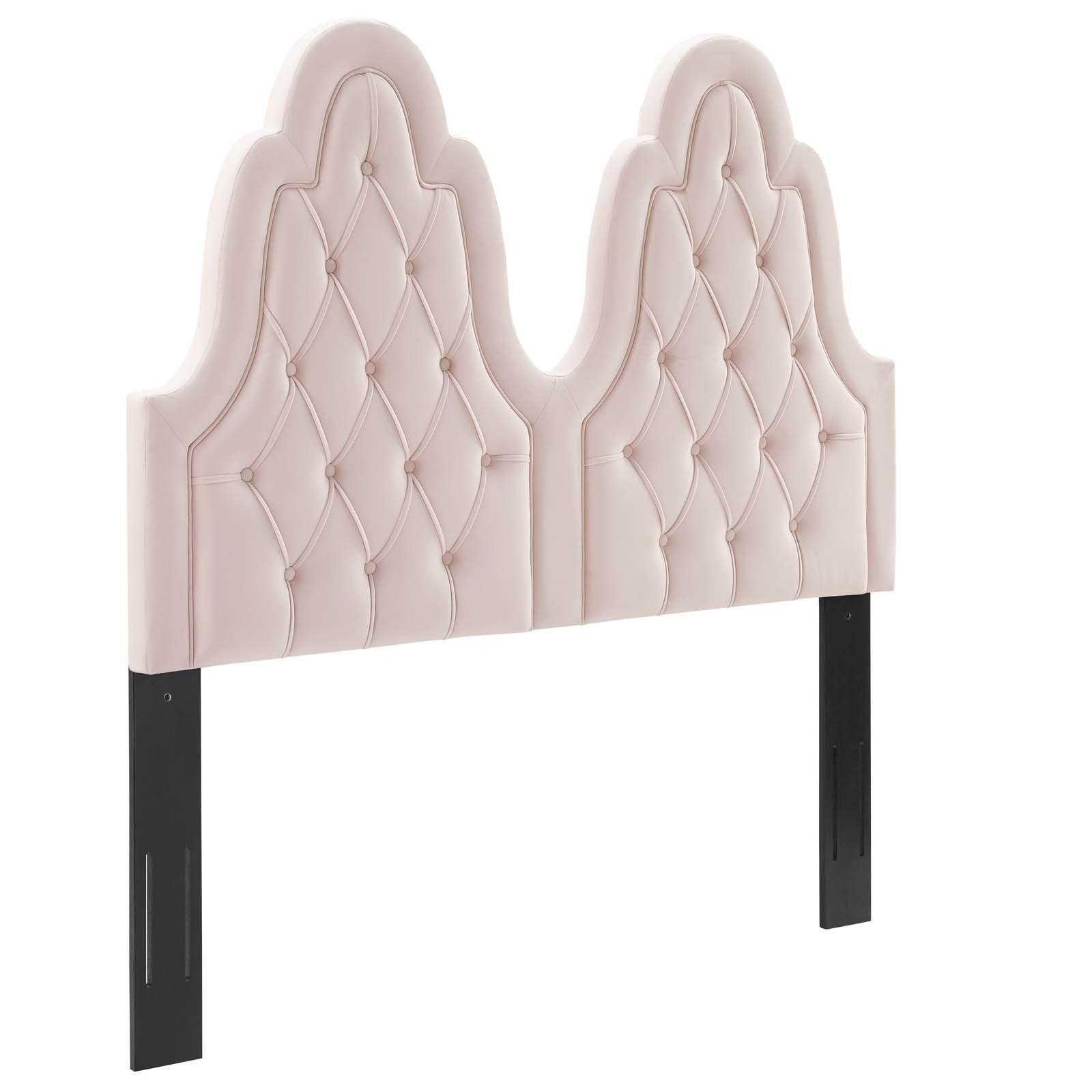 Modway Augustine Tufted Performance Velvet Twin Headboard FredCo