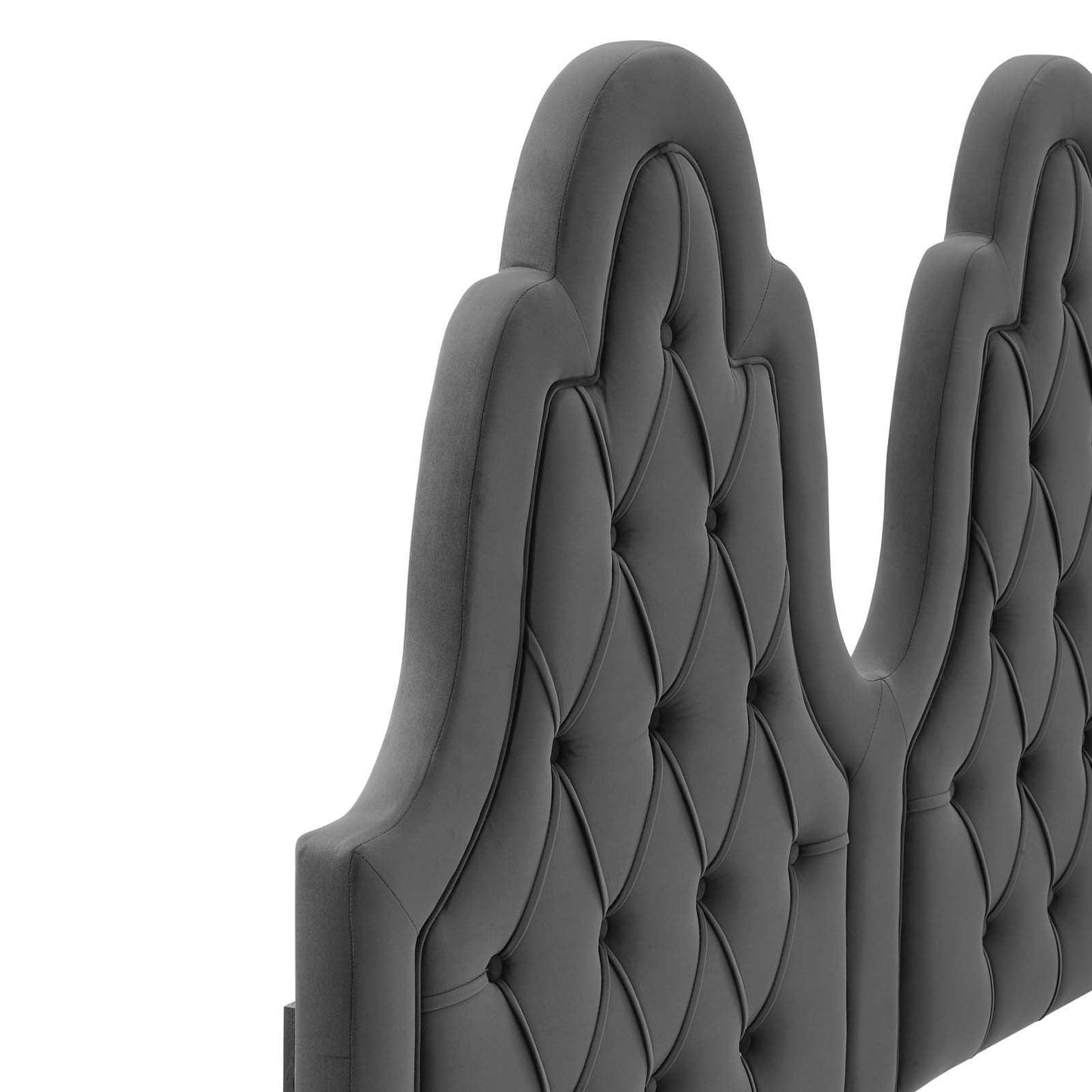 Modway Augustine Tufted Performance Velvet Twin Headboard FredCo