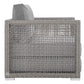 Modway Aura 3 Piece Outdoor Patio Wicker Rattan Set FredCo