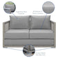 Modway Aura 3 Piece Outdoor Patio Wicker Rattan Set, EEI-3598 FredCo