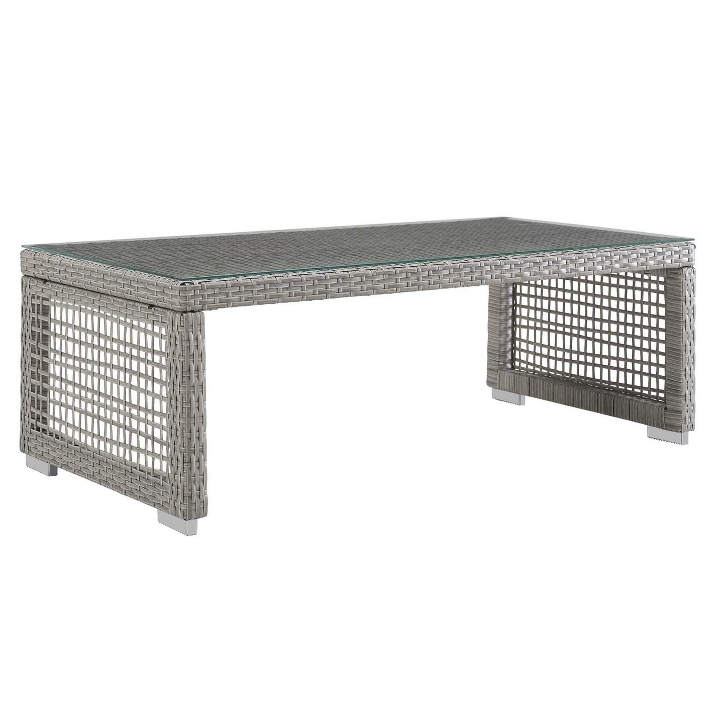 Modway Aura 3 Piece Outdoor Patio Wicker Rattan Set, EEI-3599 FredCo