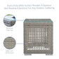 Modway Aura Outdoor Patio Wicker Rattan Side Table FredCo