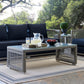 Modway Aura Rattan Outdoor Patio Coffee Table FredCo