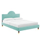 Modway Aurora Performance Velvet Full Bed FredCo