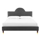 Modway Aurora Performance Velvet Full Bed FredCo