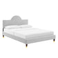 Modway Aurora Performance Velvet Full Bed FredCo