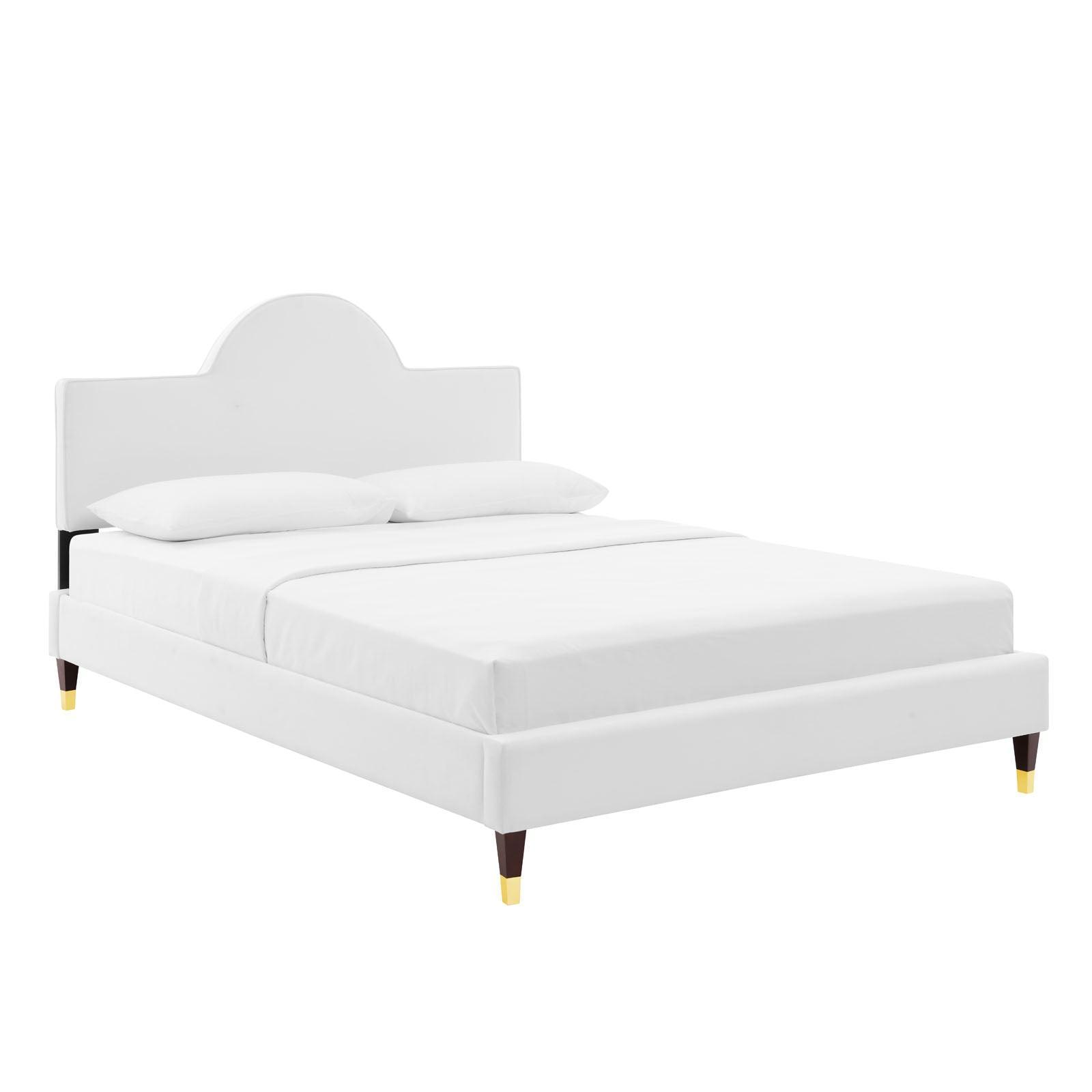 Modway Aurora Performance Velvet Full Bed FredCo