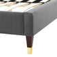 Modway Aurora Performance Velvet Twin Bed FredCo