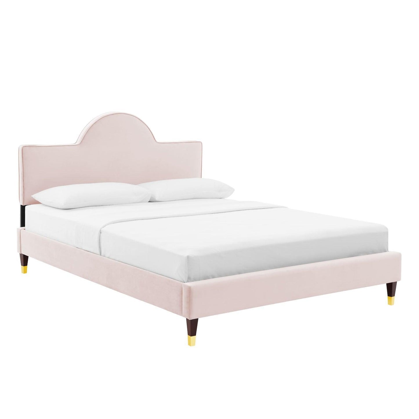 Modway Aurora Performance Velvet Twin Bed FredCo
