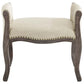Modway Avail Vintage French Upholstered Fabric Bench FredCo