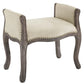 Modway Avail Vintage French Upholstered Fabric Bench FredCo