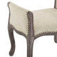 Modway Avail Vintage French Upholstered Fabric Bench FredCo