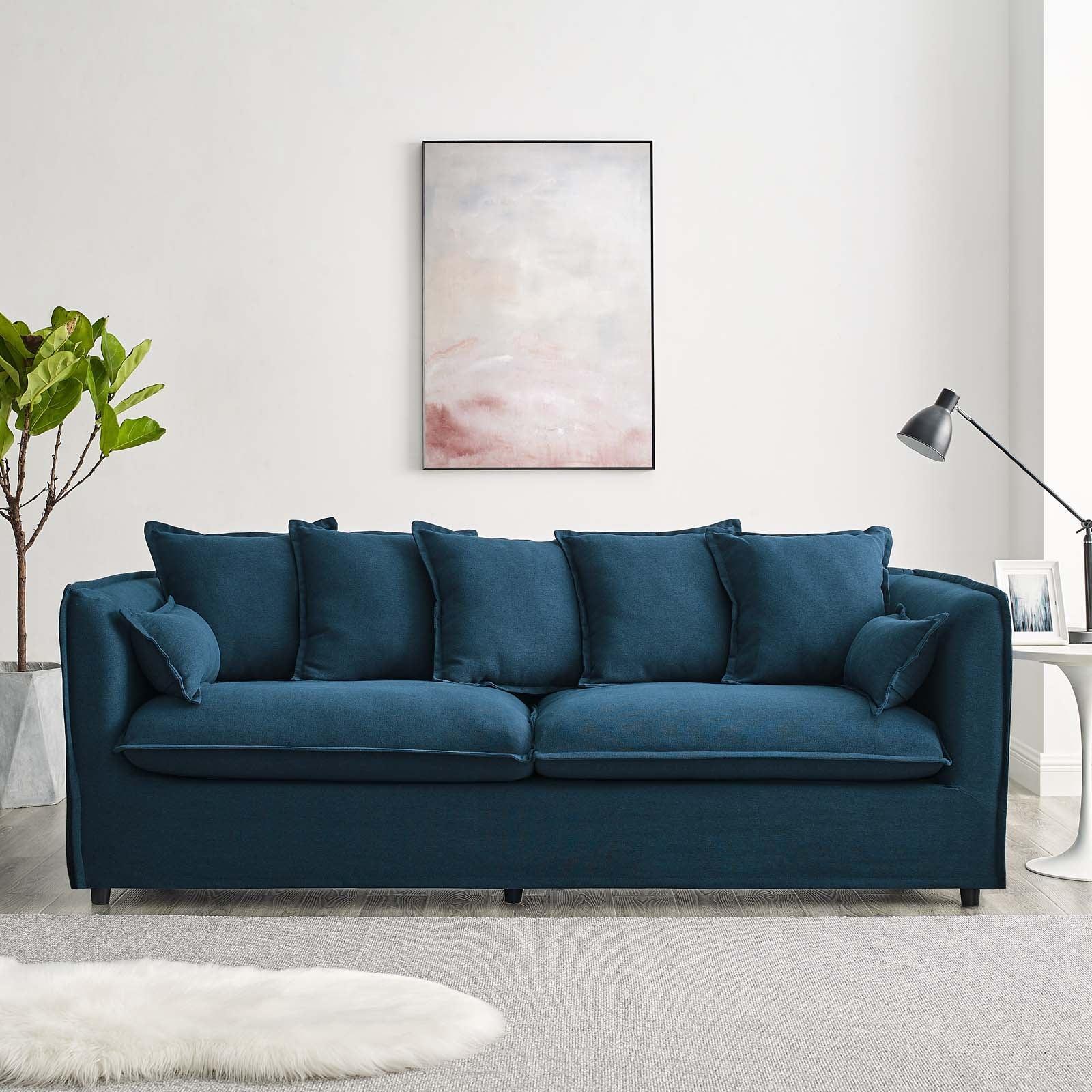 Modway Avalon Slipcover Fabric Sofa FredCo