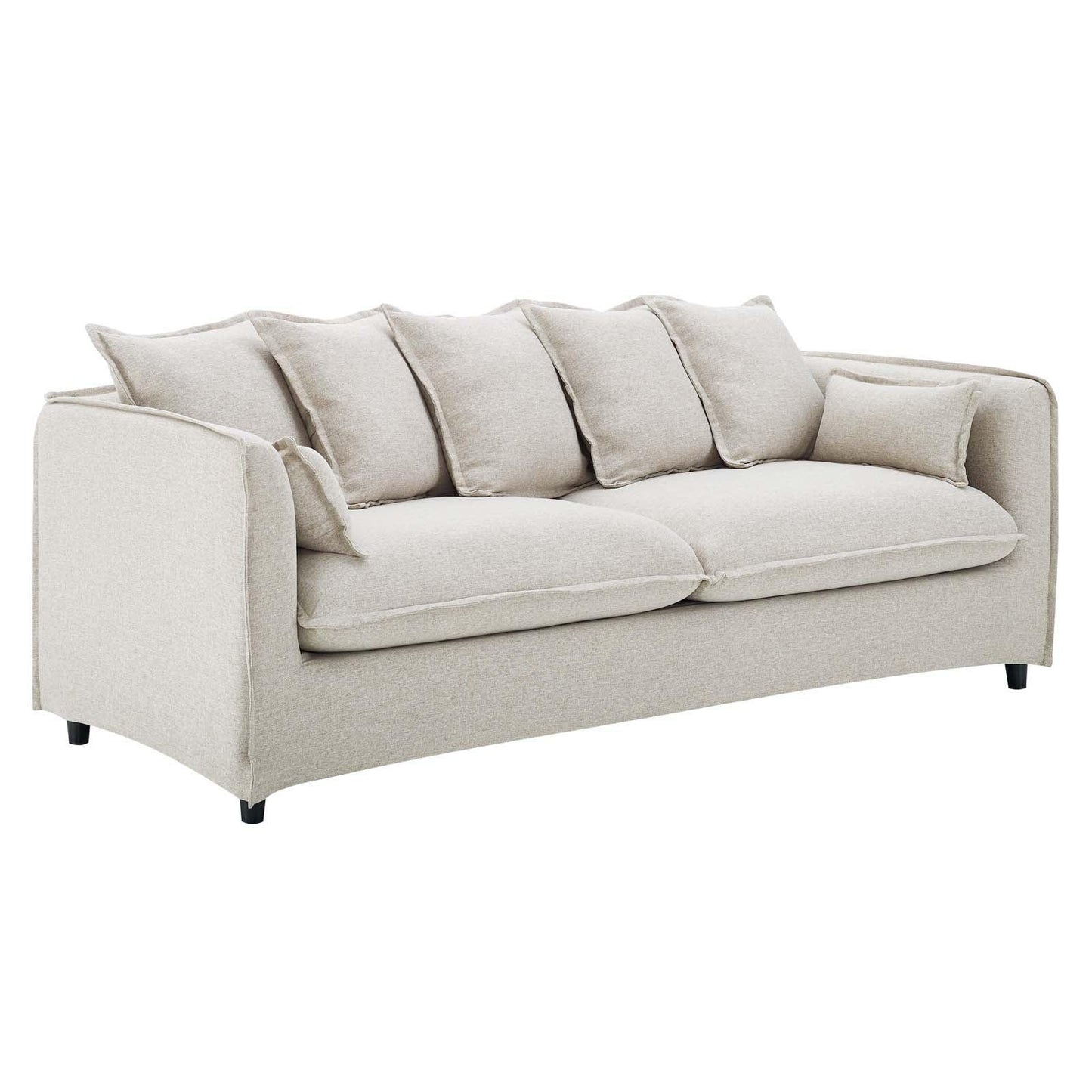 Modway Avalon Slipcover Fabric Sofa FredCo