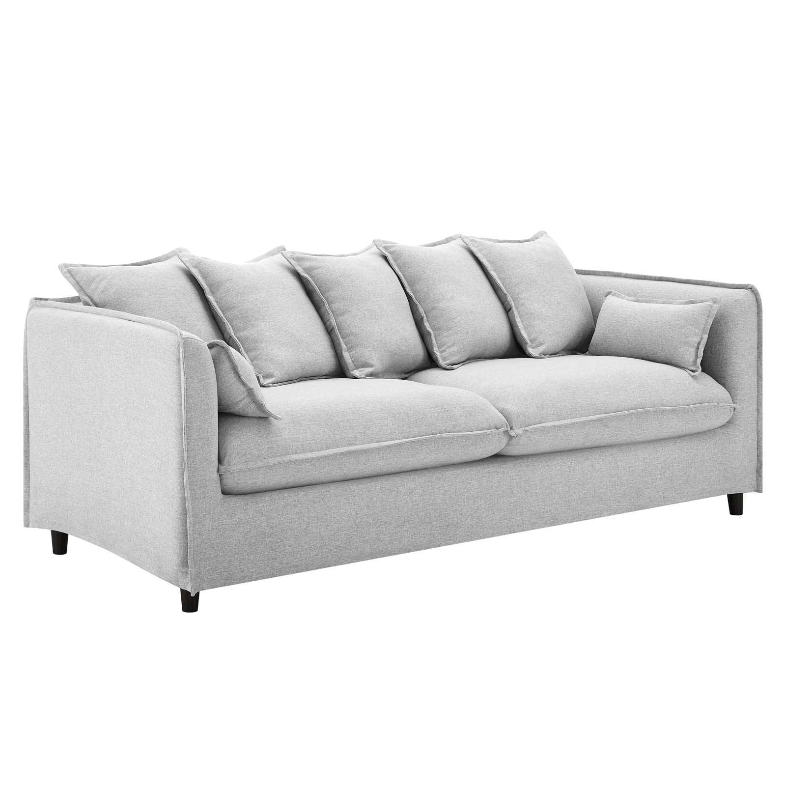 Modway Avalon Slipcover Fabric Sofa FredCo