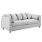 Modway Avalon Slipcover Fabric Sofa FredCo