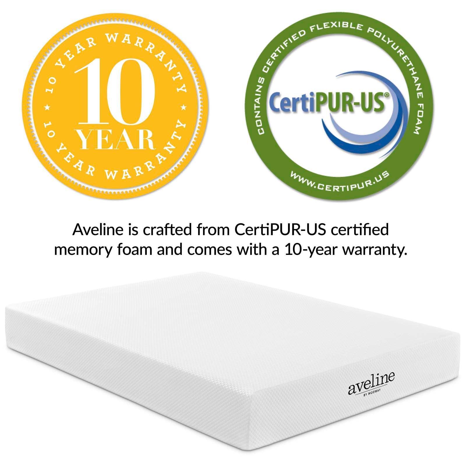 Modway Aveline 10" California King Mattress FredCo