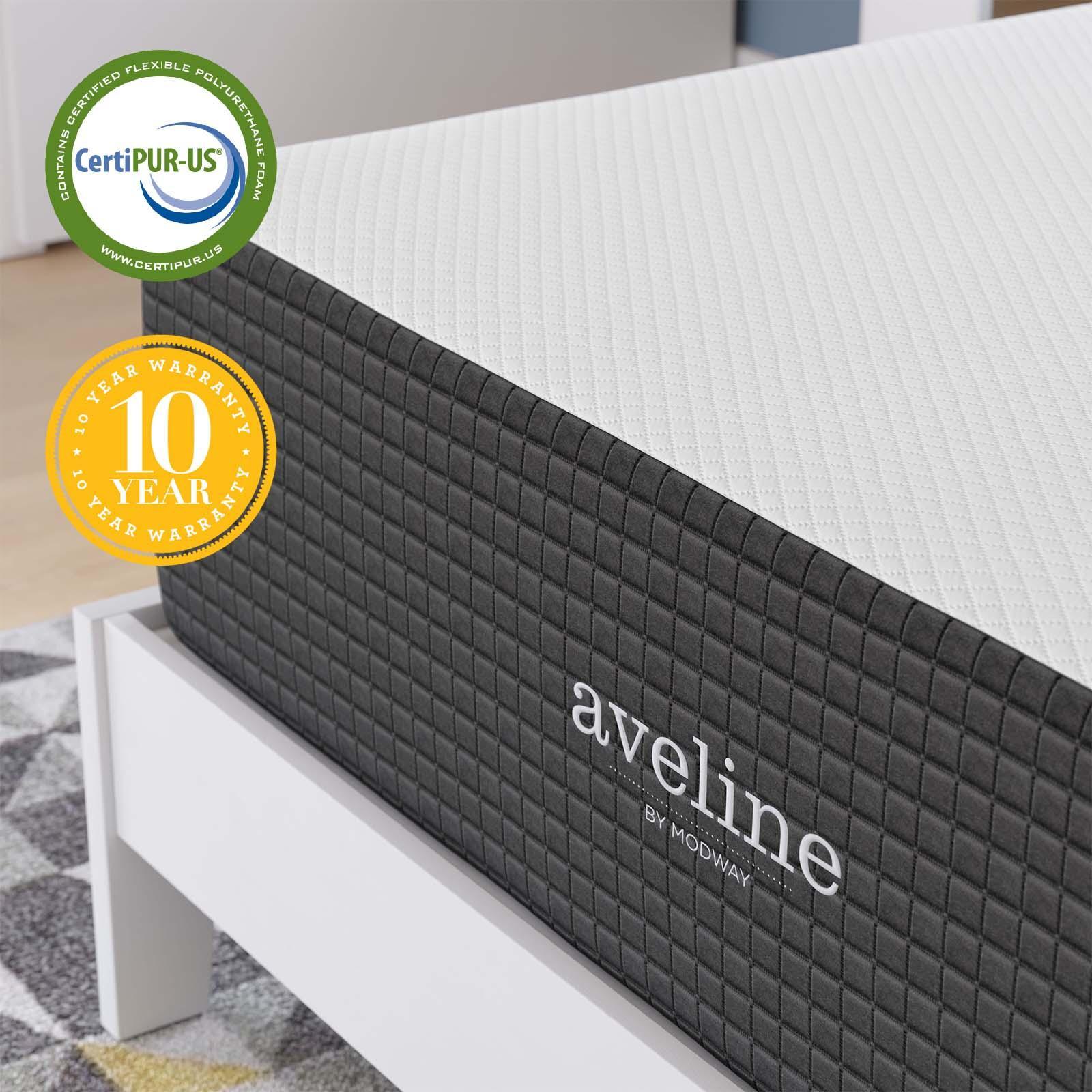 Modway Aveline 14" Memory Foam Full Mattress FredCo