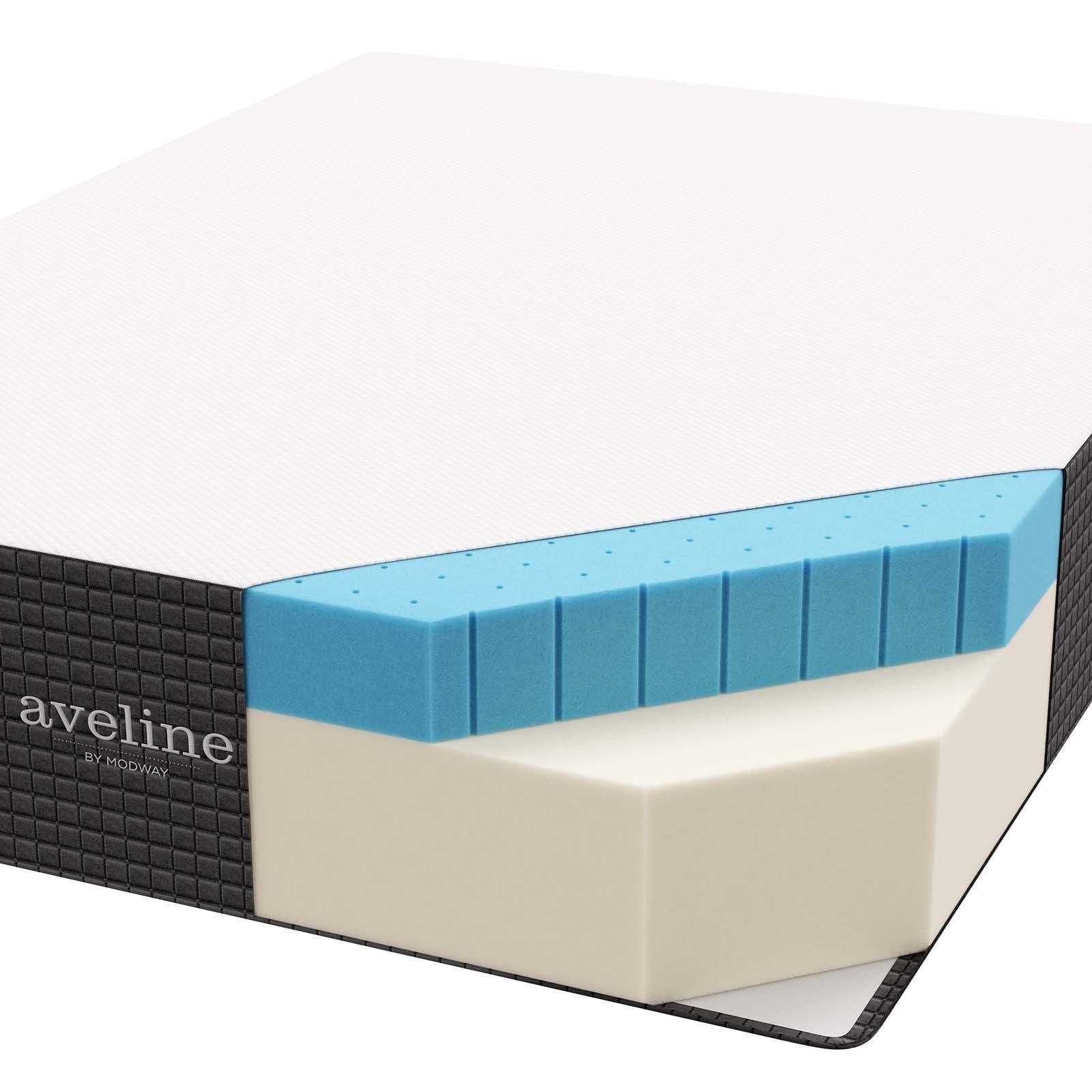 Modway Aveline 14" Memory Foam King Mattress FredCo