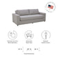 Modway Avendale Linen Blend Sofa FredCo