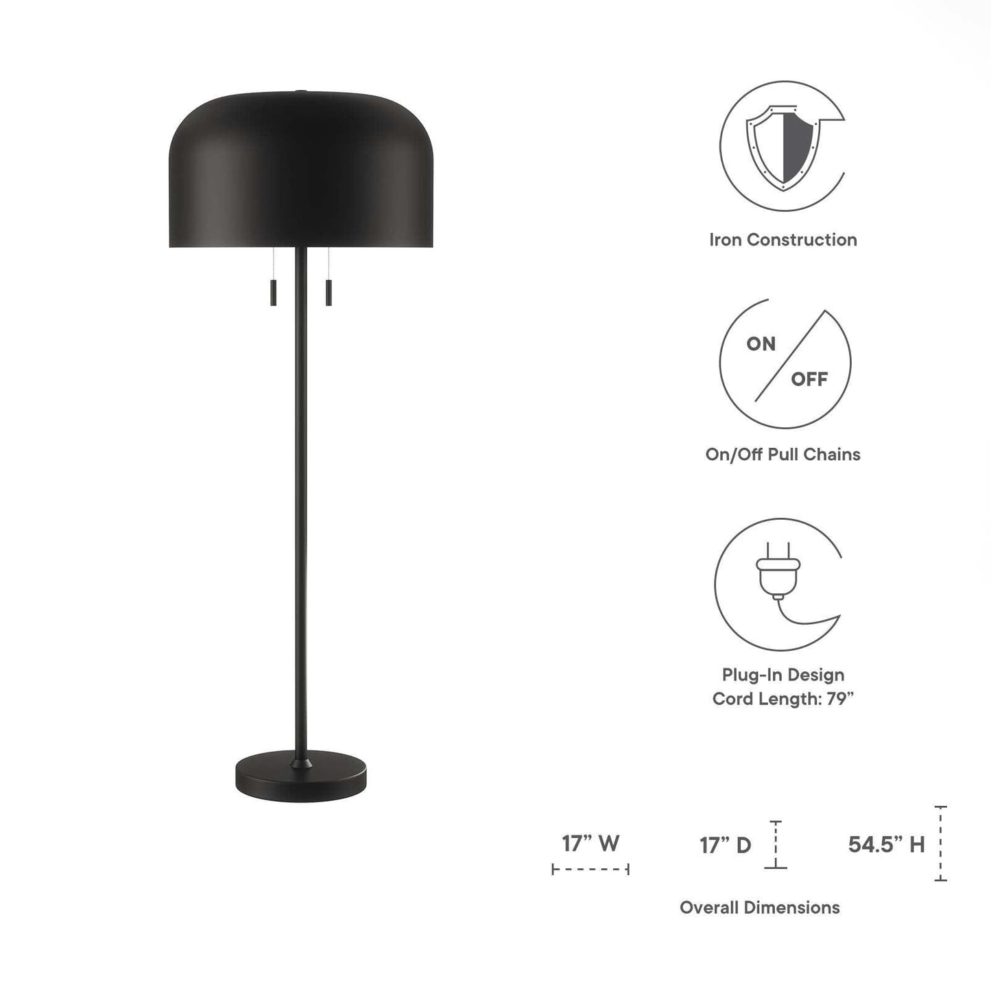 Modway Avenue Floor Lamp FredCo