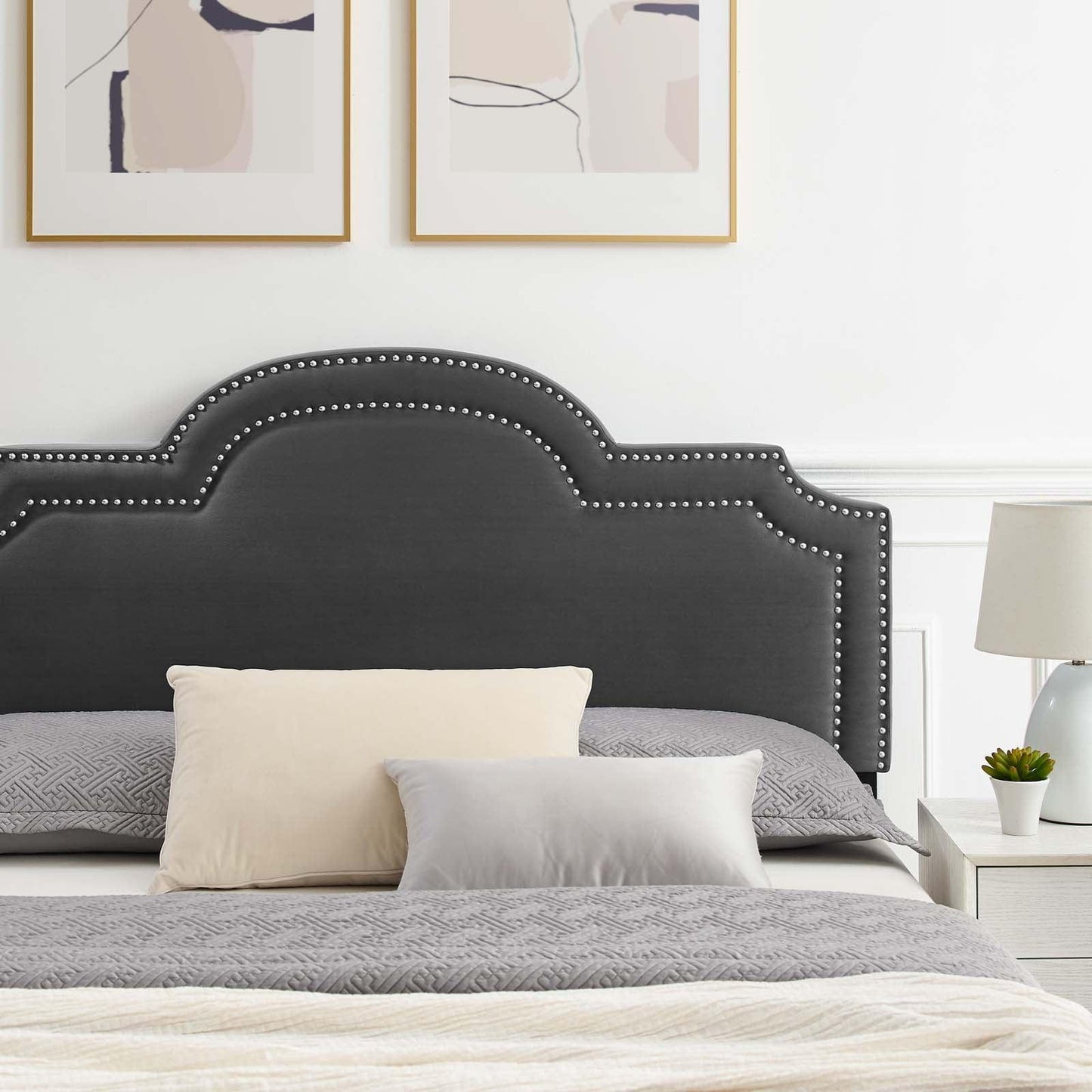Modway Aviana Performance Velvet Full Bed FredCo
