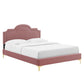 Modway Aviana Performance Velvet Full Bed FredCo