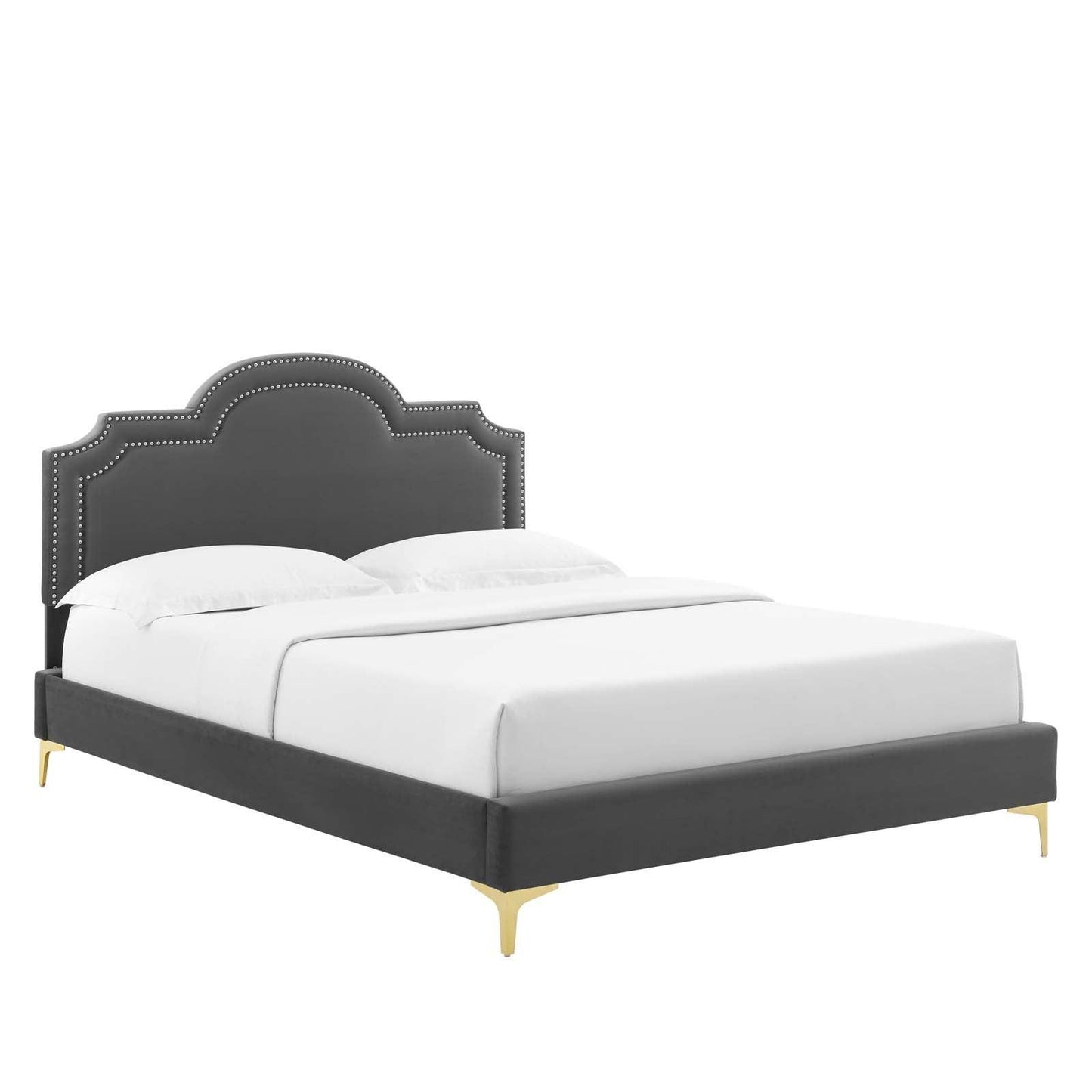 Modway Aviana Performance Velvet Full Bed FredCo