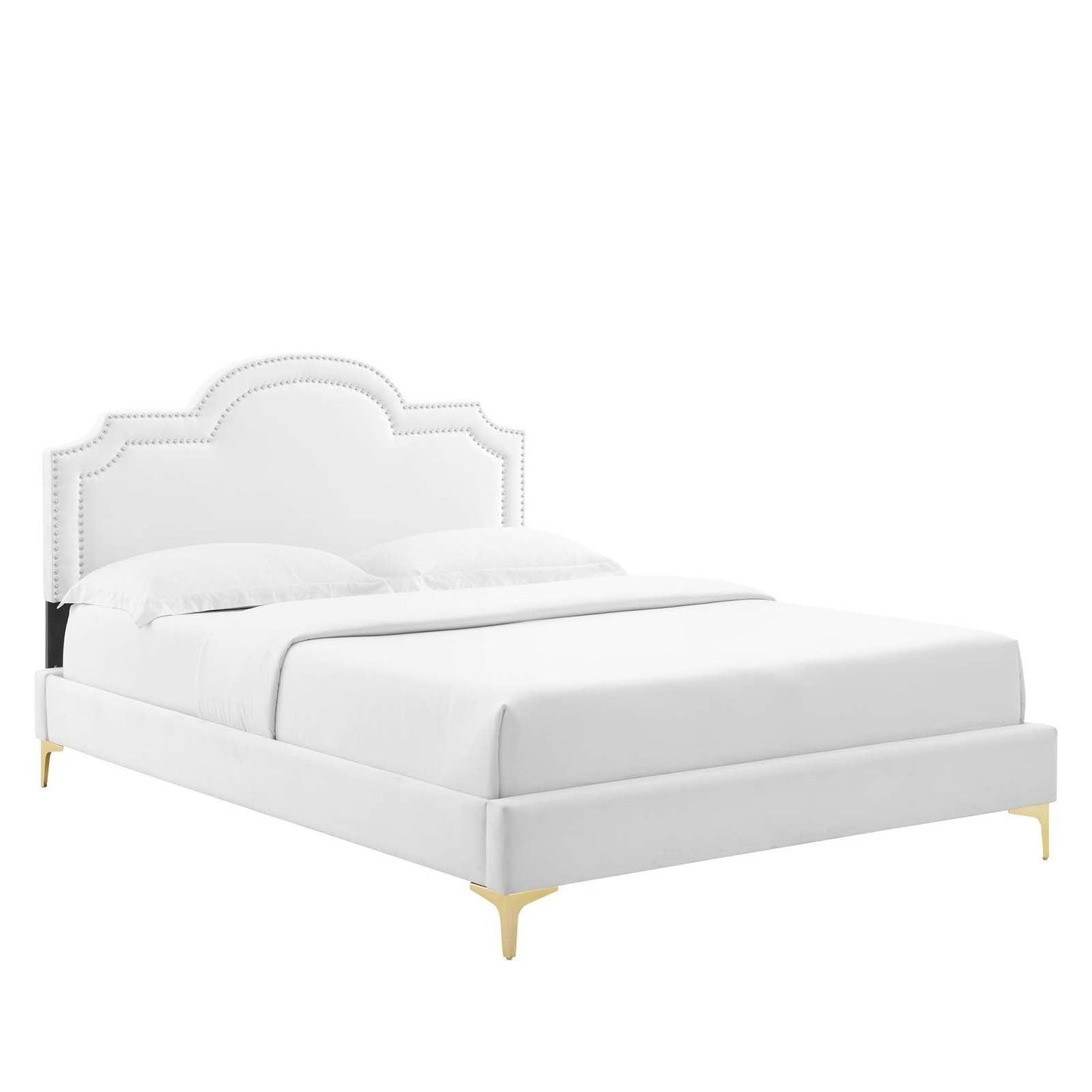 Modway Aviana Performance Velvet Twin Bed FredCo