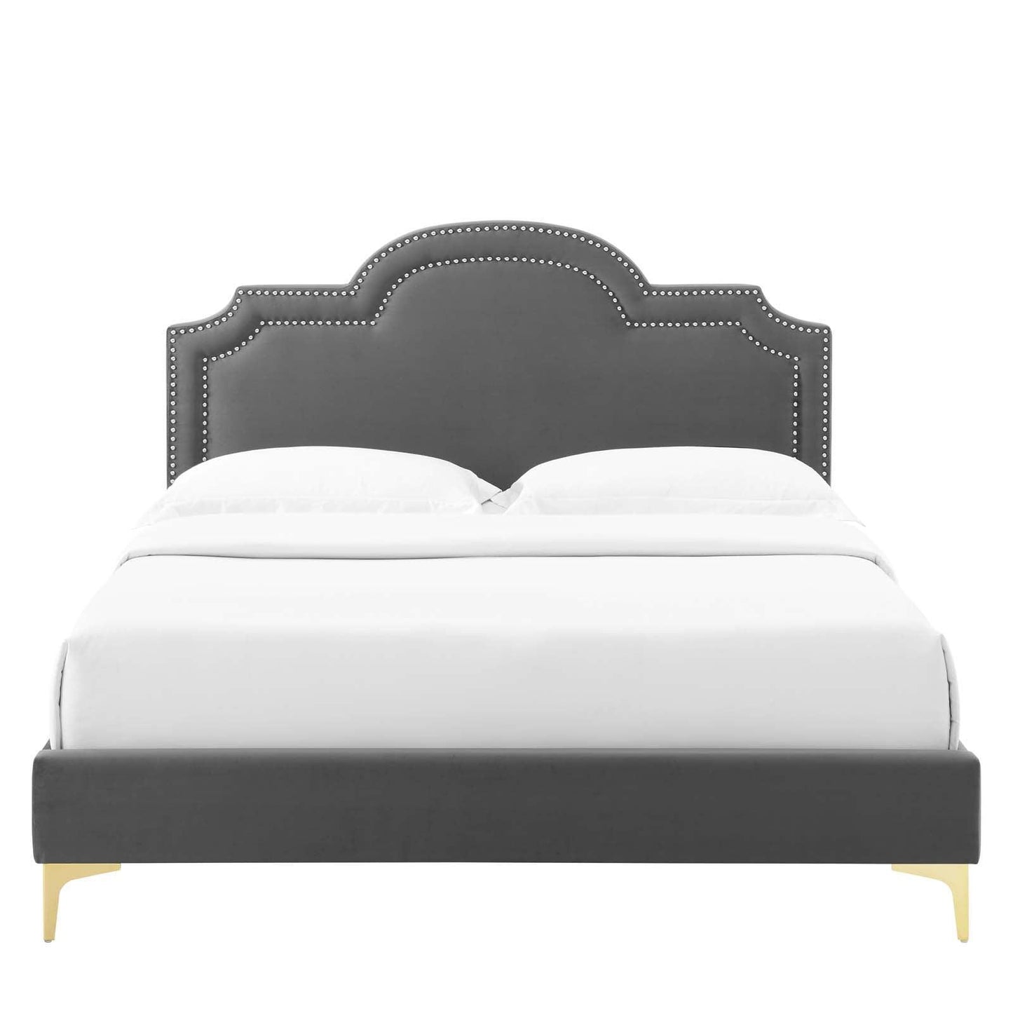 Modway Aviana Performance Velvet Twin Bed FredCo