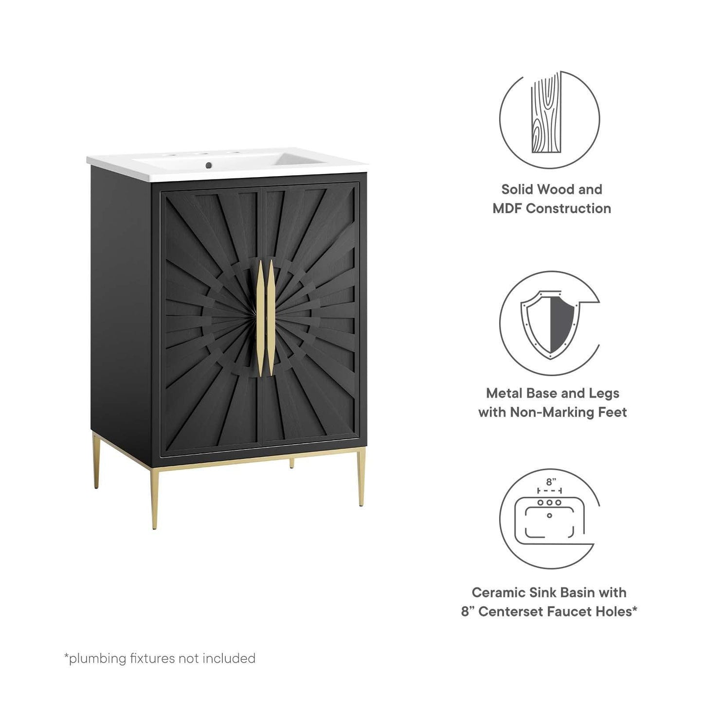 Modway Awaken 24" Bathroom Vanity FredCo