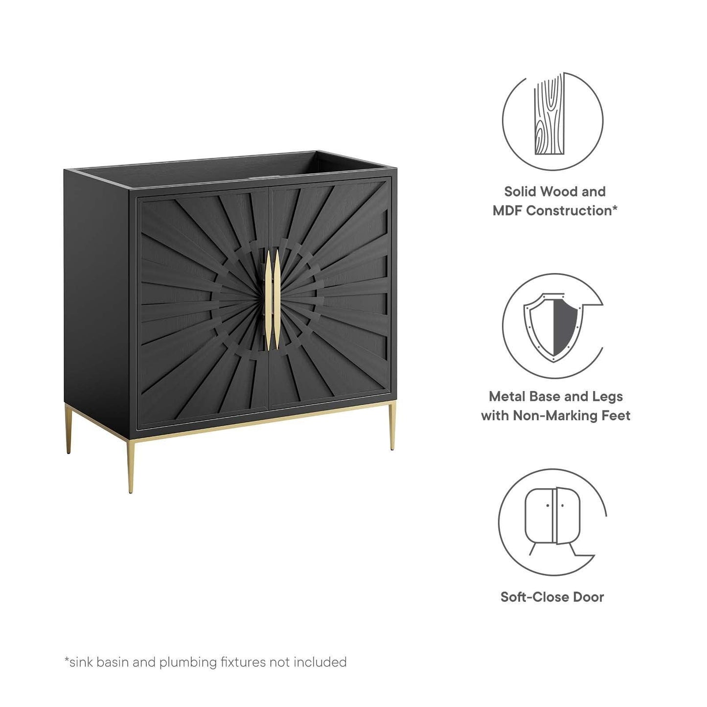 Modway Awaken 36" Bathroom Vanity Cabinet FredCo