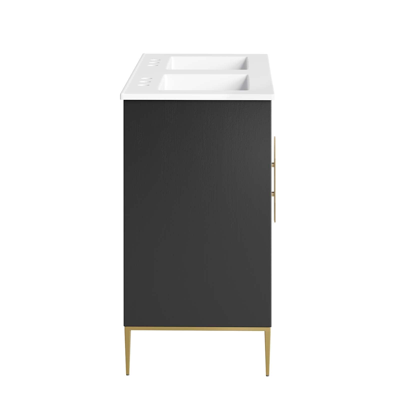 Modway Awaken 48" Double Sink Bathroom Vanity FredCo