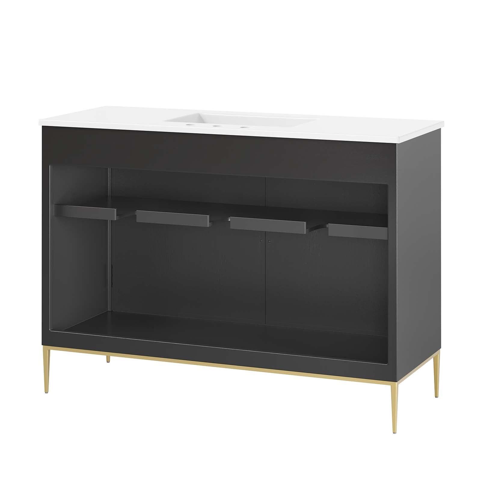 Modway Awaken 48" Double Sink Bathroom Vanity FredCo