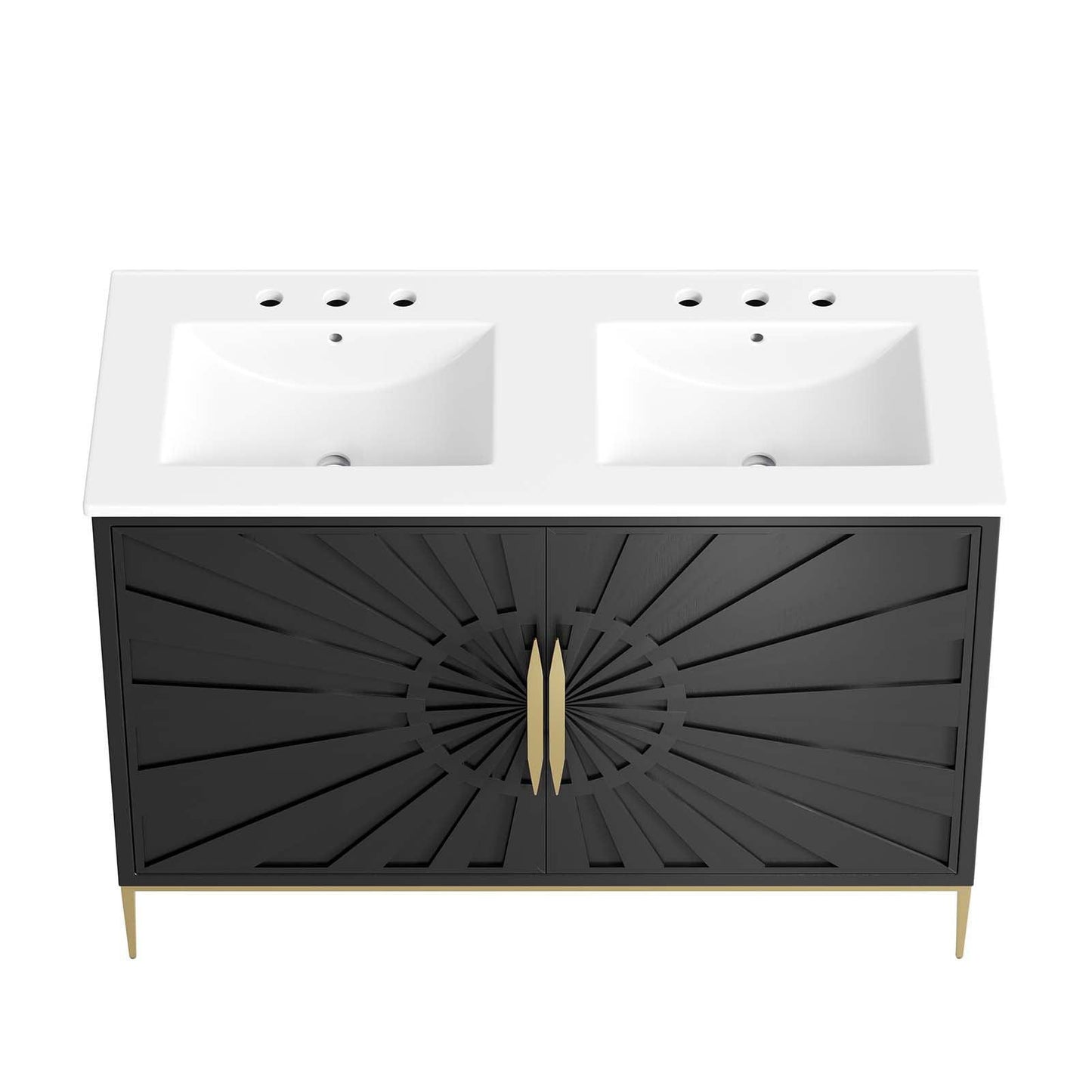 Modway Awaken 48" Double Sink Bathroom Vanity FredCo