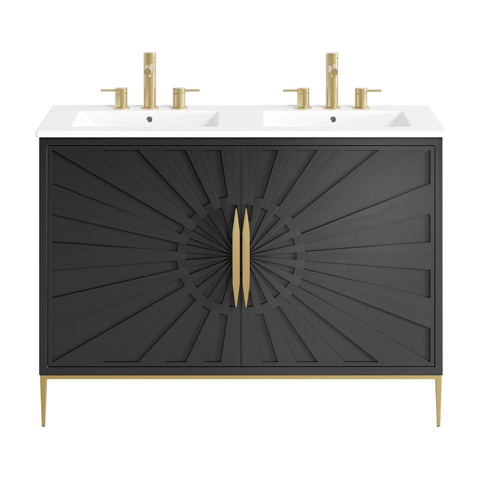 Modway Awaken 48" Double Sink Bathroom Vanity FredCo