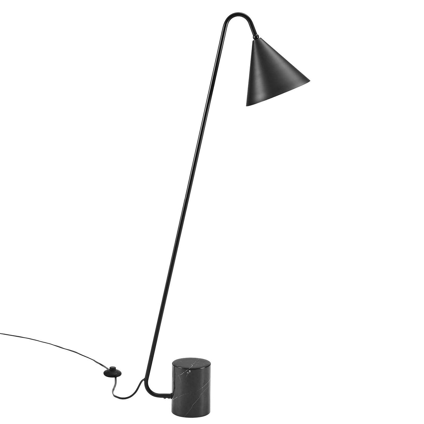 Modway Ayla Marble Base Floor Lamp FredCo