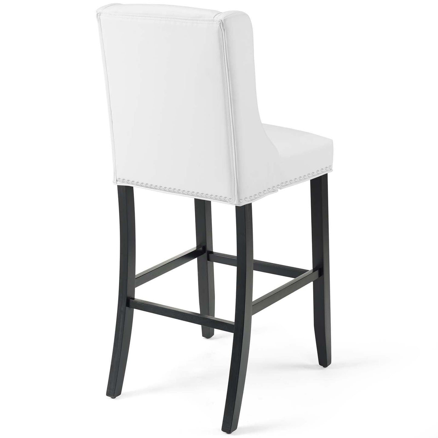 Modway Baron Bar Stool Faux Leather Set of 2 FredCo