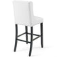 Modway Baron Bar Stool Faux Leather Set of 2 FredCo