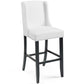 Modway Baron Bar Stool Faux Leather Set of 2 FredCo