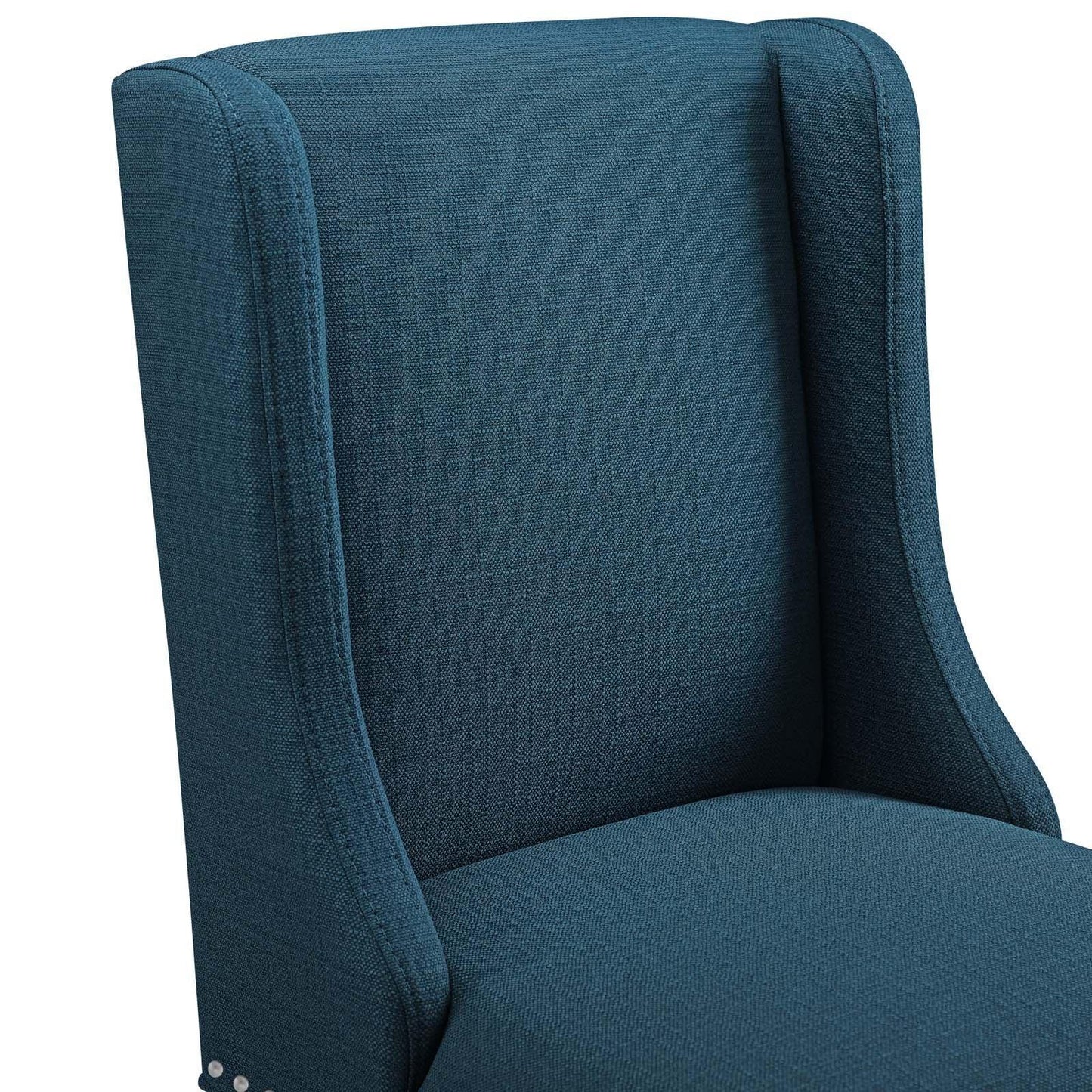 Modway Baron Bar Stool Upholstered Fabric Set of 2 FredCo