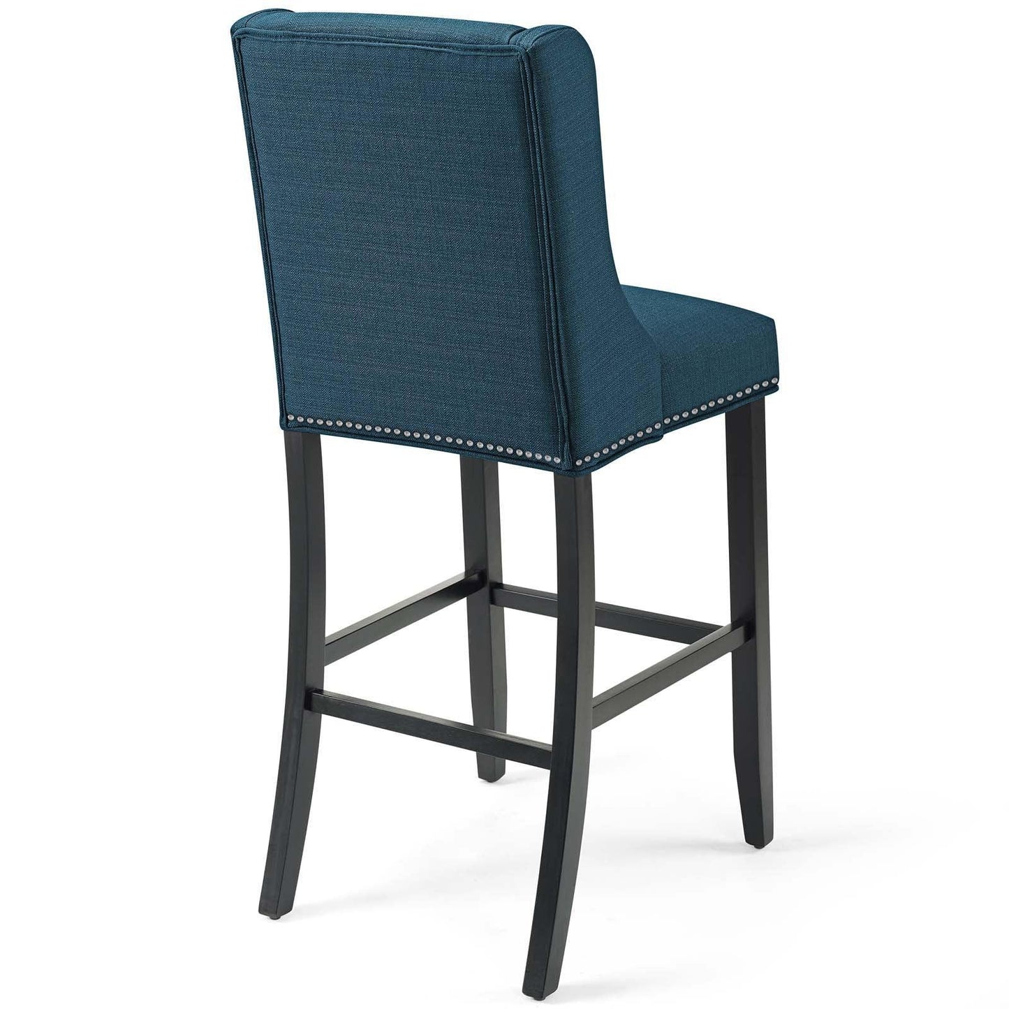 Modway Baron Bar Stool Upholstered Fabric Set of 2 FredCo