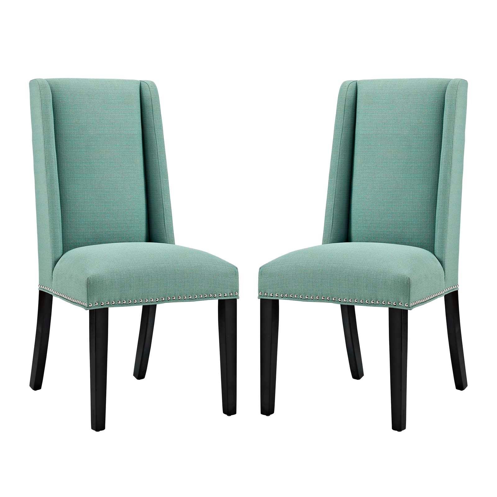 Modway Baron Dining Chair Fabric Set of 2 FredCo
