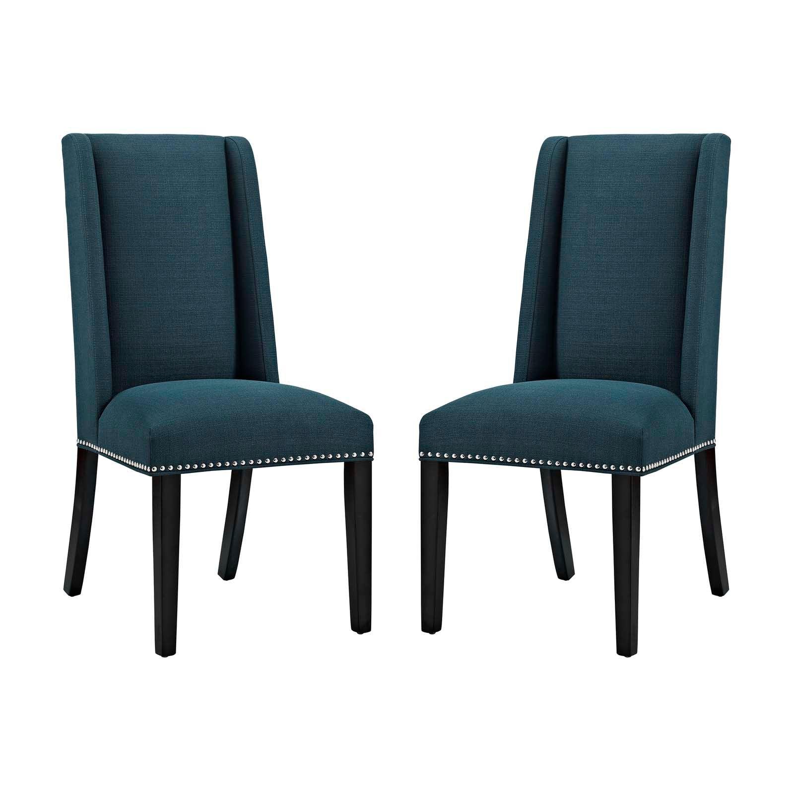 Modway Baron Dining Chair Fabric Set of 2 FredCo