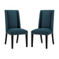 Modway Baron Dining Chair Fabric Set of 2 FredCo