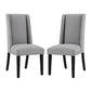Modway Baron Dining Chair Fabric Set of 2 FredCo