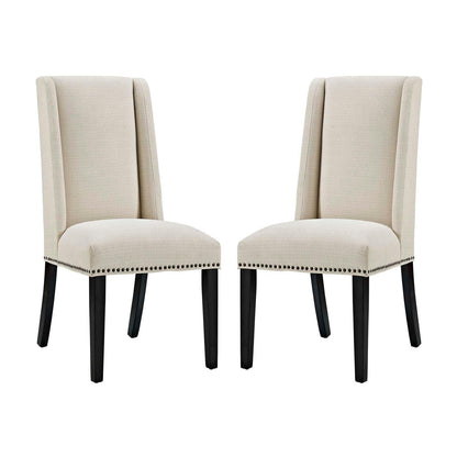 Modway Baron Dining Chair Fabric Set of 2 FredCo