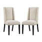 Modway Baron Dining Chair Fabric Set of 2 FredCo