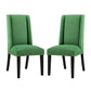 Modway Baron Dining Chair Fabric Set of 2 FredCo