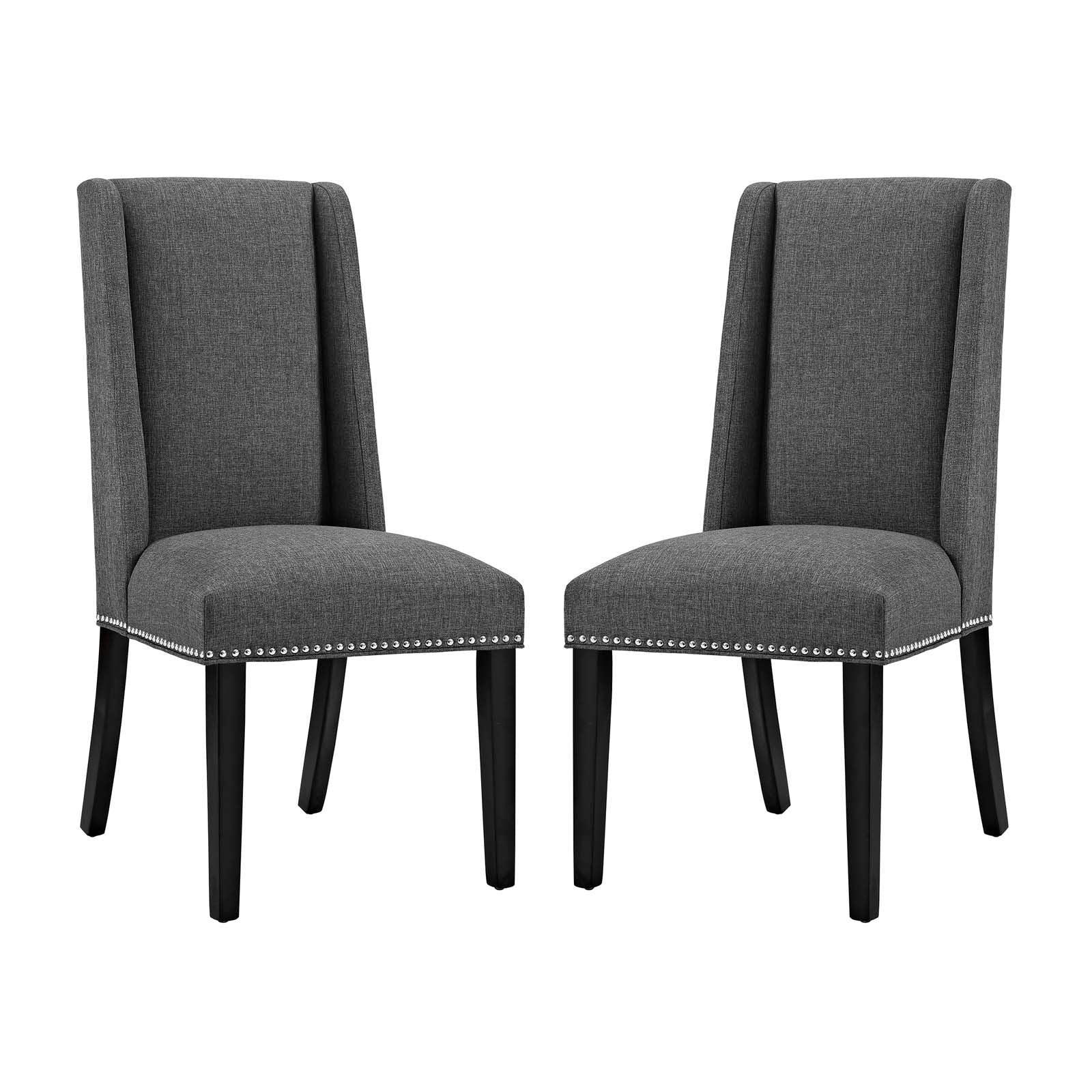 Modway Baron Dining Chair Fabric Set of 2 FredCo